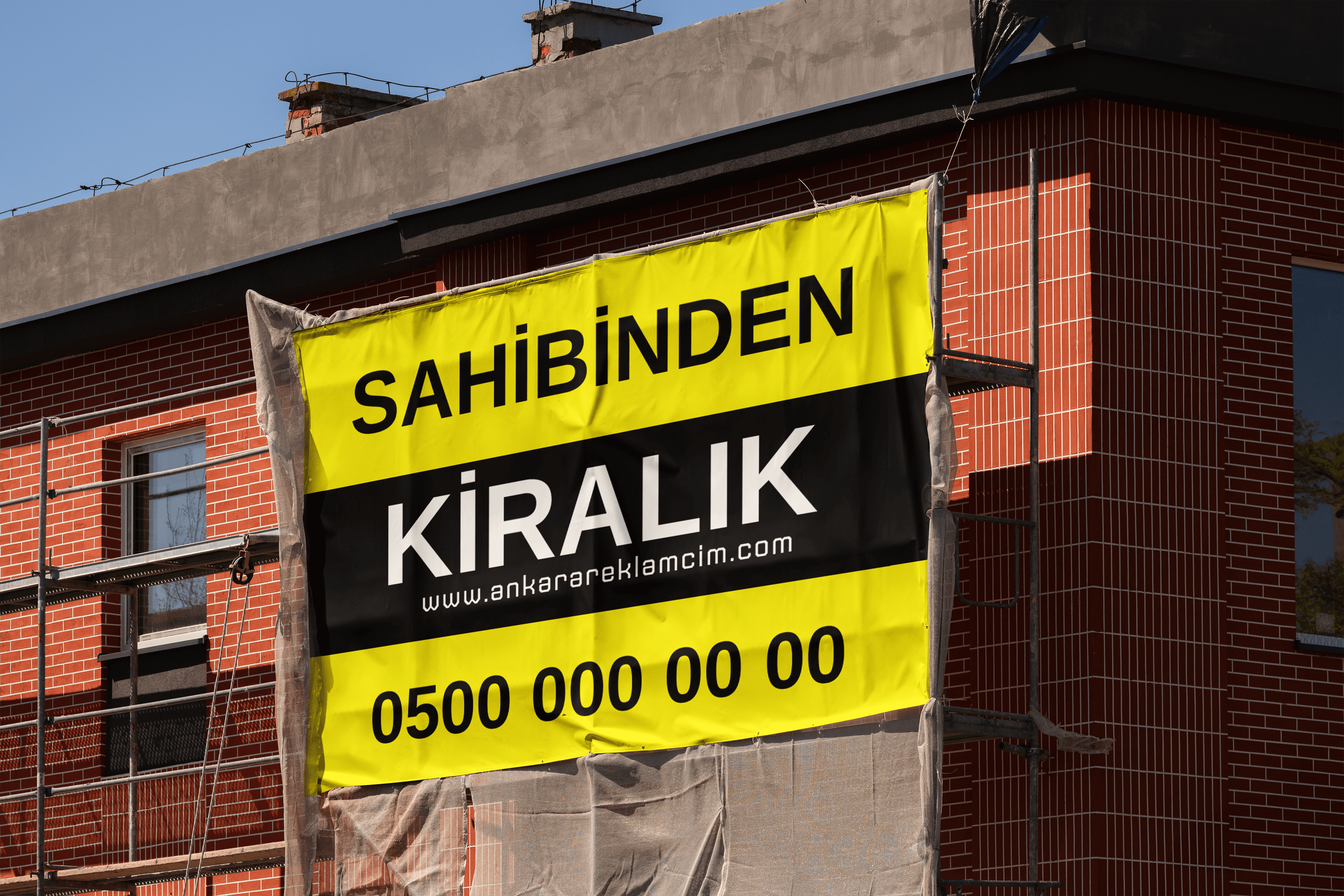 Ankara Satılık Kiralık Branda Baskı - Ek Görsel 2