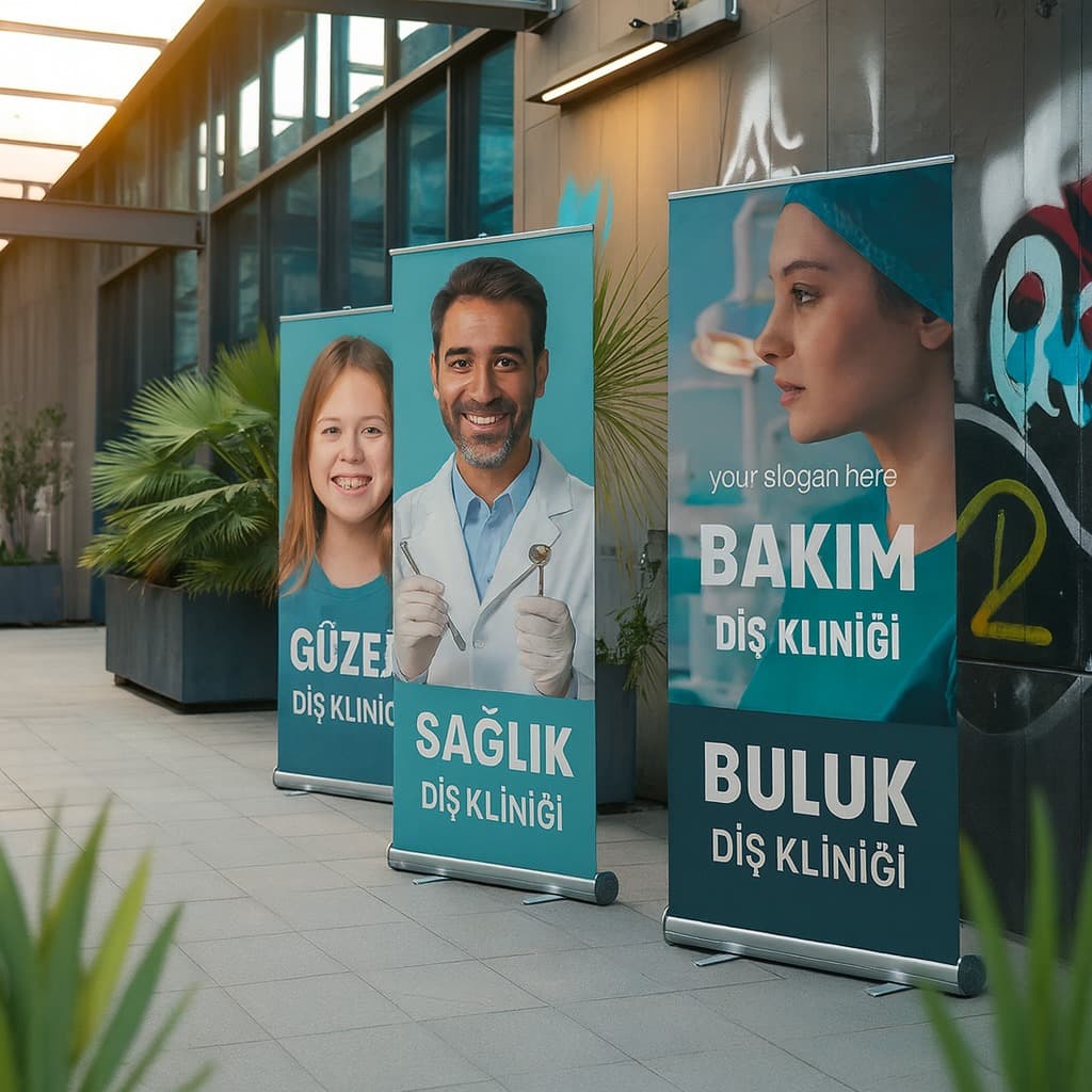 Ankara Roll Up Stand - Ankara Baskı Hizmetleri - Görsel 3