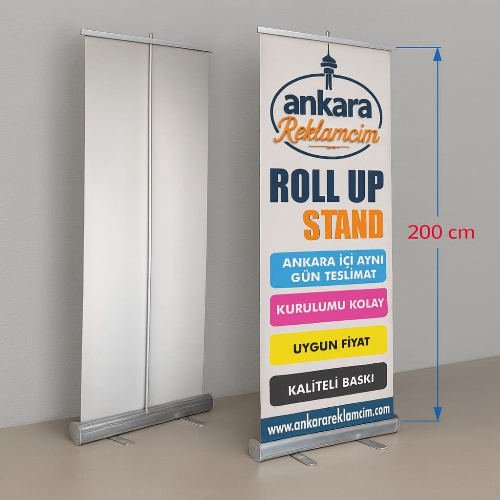 Ankara Roll Up Stand - Display Ürünler Ankara