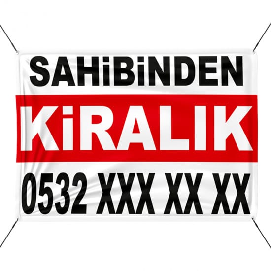 Ankara Satılık Kiralık Branda Baskı - Ankara Reklamcı Görsel 2