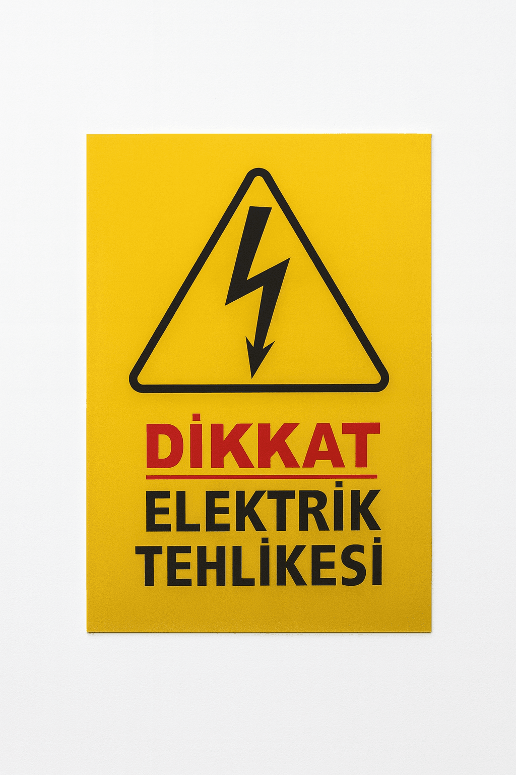 Ankara Uyarı İkaz Tabelası - Ankara Reklamcı Görsel 2